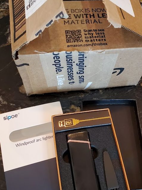 Chinese lighter from a brushing scam