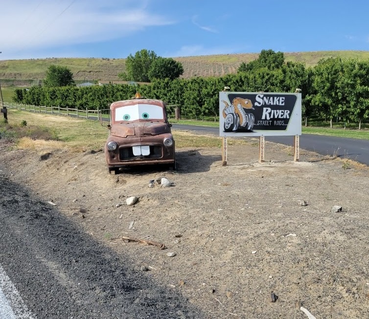Snake River Street Rods near Kennewick, Washington.