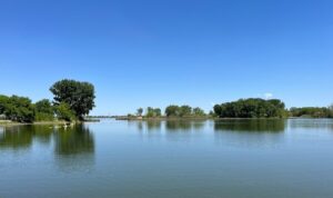 Enjoying the beauty of the Columbia River